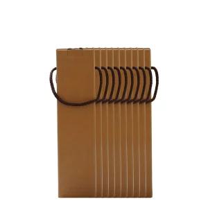 선물박스 무지박스 0.5L(1p용) (10개) 단위 와인병 스윙병 더치병 담금주병 선물 종이