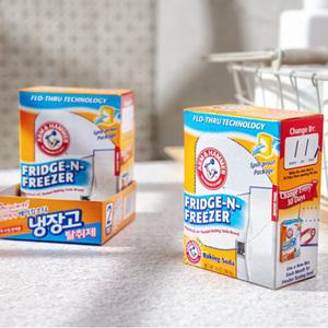 유한양행 암앤해머 프리지앤프리저 냉장고 탈취제 스탠드형