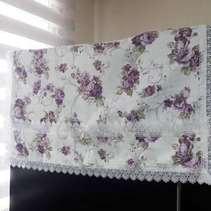 스칼렛 냉장고커버 양문형 대형 냉장고커버 주방데코 주방패브릭 전자제품커덮게 2컬러