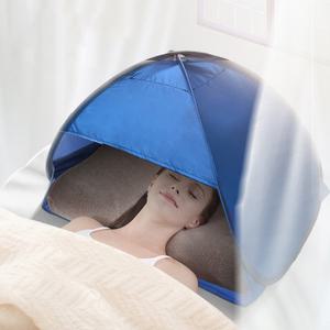 야외 얼굴 수면텐트 햇빛가리개 외풍 차단 70x50x45cm