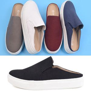 DM-퍼포먼스 남성 뮬 슬립온 스니커즈 캐주얼화 단화 블로퍼 슬리퍼 남자신발