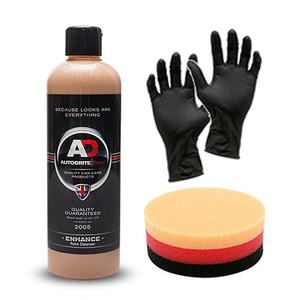 AD 오토브라이트 인핸스 페인트 클렌져 500ml 워터스팟리무버 저먼패드 포함 페인트 클리너