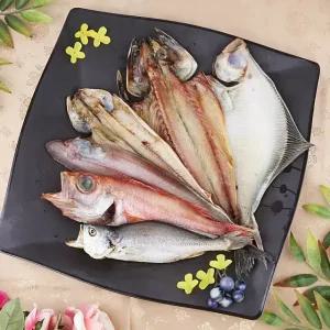 반건조생선 맛보기 실속 모듬세트 소 (가자미 고등어 열갱이 서대 부세) 속초 파란별