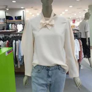 시슬리/애플아울렛/리본 타이 블라우스 SAWS21741