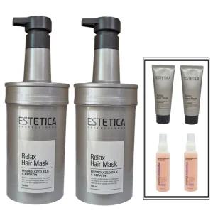 에스테티카 릴렉스 헤어 마스크 1000mX2 + 100X2 + 투페이스 100X2