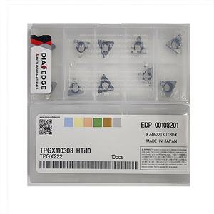 미스비시 TPGX110308 HTI10 10EA 드럼연마기날 디스크 가공바이트 터닝인서트 드럼연마기팁 바이트팁