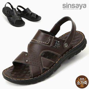 [신사야] 스티치 크로스밴드 남성샌들 SSY2089