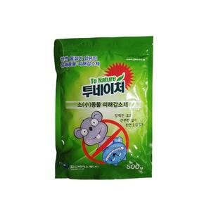 고양이 퇴치제 쥐 퇴치법 투네이처 500g 싫어하는 냄새 기피제 약 트랩 두더지 길