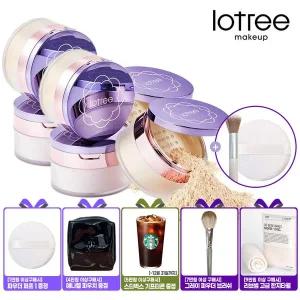 [로트리][금액별GIFT][로트리] 루스 파우더 21호 아이보리 2개세트(증정)휴대용브러쉬 소+파우더 퍼프