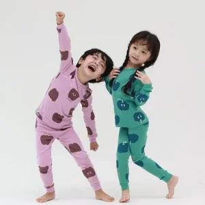 [알록달록]긴팔내의 아동 주니어 실내복 피망애플 (150호~170호)