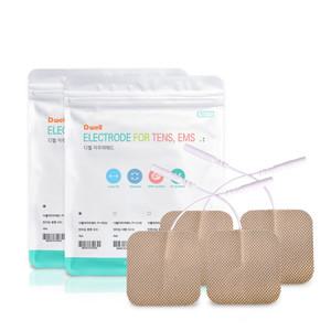 2팩구성 디웰 저주파 패드 핀타입 중형 2조 4매입