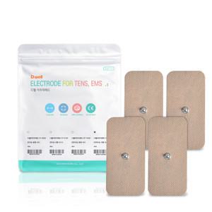 디웰 저주파 패드 버튼식 단추타입 대형 2조 4매입