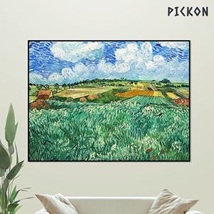 [픽콘]명화액자 반고흐_오베르 근교의 평원