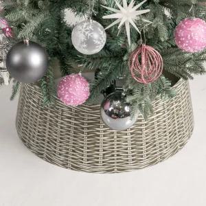 크리스마스 트리 하단 다리 스커트 커버 덮개 프렌치 데칼 53x20cm (120-150cm 용) 장식 소품 용품 데코