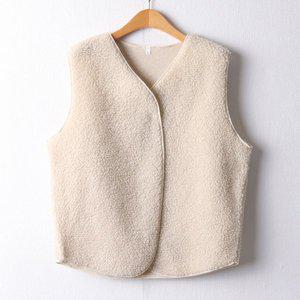 [아이우먼] 심플루즈양털베스트 WW7704M111 빅사이즈