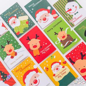 쁘띠크리스마스미니줄노트 노트 수첩 공책