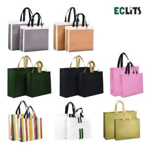 에클리츠 코팅 부직포 쇼핑백 에코백 보조가방