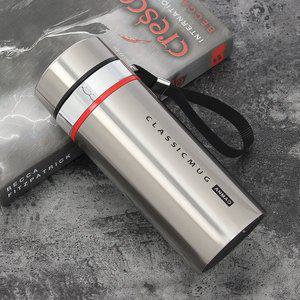 [디작소]DJAGSO 스텐 스탠리 보온병 450ml 이중진공 보냉물병 실버