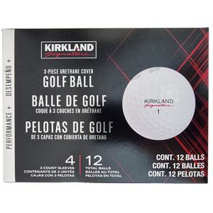 커클랜드 시그니춰 ３피스 골프공 (12개입)