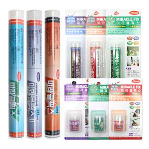 미라클픽스 114g 접착제/마이티 슈퍼 본드 금속보수제 우레탄 폼