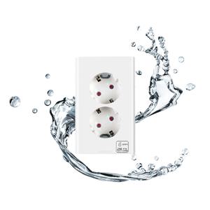 위너스)결로방지 (매입)2구콘센트 방수 욕실 베란다 다용도실