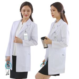 [샵피라] D0190_아이스/하이엔드원단 여름의사가운 약사가운 영양사 실험복 치과 한의원