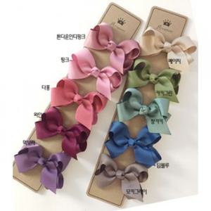 핀 생일 어린이 여아 아동 트렌드 머리핀 인기 헤어삔 유아 리본 헤어핀 쇼핑추천