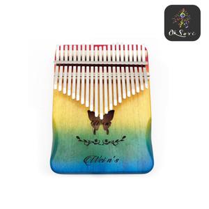 17건반 무지개나비 칼림바 엄지손가락 피아노