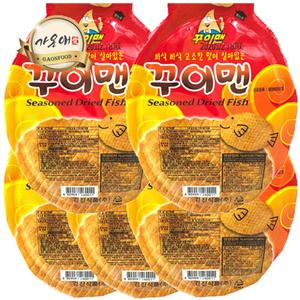 [가온애] 꾸이맨 (23g) x5팩 / 튀김쥐포 꾸이팬 꾸이꾸이 쥐포 어포 구운쥐포 맥주안주 옛날과자 간식류