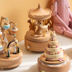 어리롭다 뮤직박스 우드오르골 10종