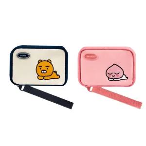 카카오프렌즈 멀티 파우치 / 배터리 케이블 케이스 라이언 어피치 귀여운 캐릭터