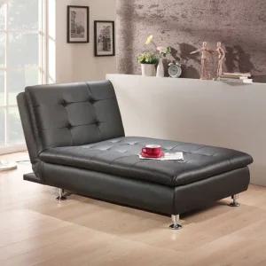 [착불]보루네오 모닝듀 접이식 가죽 소파베드 LT029