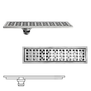 트랜치유가 스텐 배수트랩 바닥용 100x400mm