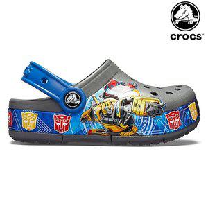 [크록스]22년 크록스 아동 샌들 클래식 라인드 클로그 털신 키즈 205501-0DA