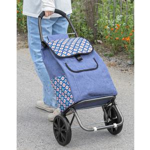 접이식 쇼핑카트 장바구니 캐리어 핸드 카트 시장바구니 바퀴