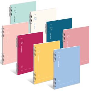 [SET] 뮤니드 스프링 7.5mm 라인 노트 8종 세트