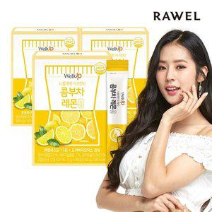 로엘 웰업 콤부차 레몬 30포 x 3박스 / 저칼로리 유산균 다이어트