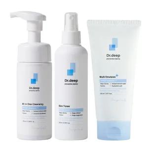 [닥터딥] 미네랄 3종 세트(에멀젼 플러스+올인원클렌징+토너)