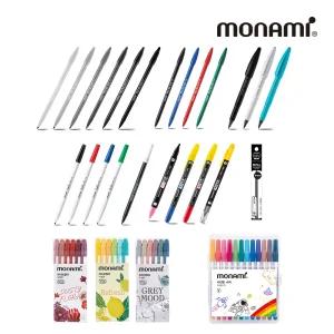 모나미 프러스펜3000 사인펜 컴퓨용사인펜 수성마카 모음