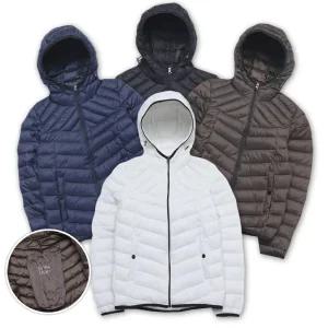 WS.37번후드경량패딩 점퍼 바람막이 집업 남자 남성