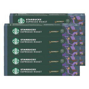 [스타벅스] 앳홈 네스프레소 에스프레소 로스트 100캡슐(10캡슐x10개)