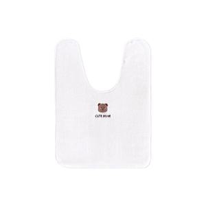 버드시아 유아세면타올 턱받이, 아이보리, 1개