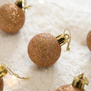 크리스마스 볼 트리 장식 에르메 40mm [6개입] 5컬러 꾸미기 소품 용품 오너먼트 데코 이벤트 파티