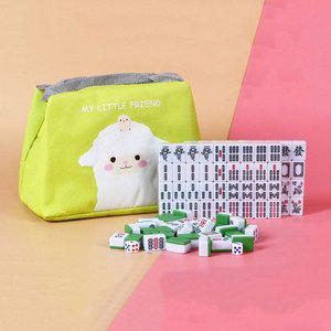 고급마작 큰마작패 마작 마작세트 보드게임 그린 B603