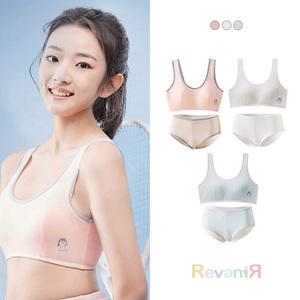 주니어 스포츠 브라팬티세트 2.5단계 청소년 학생 속옷 CW티니