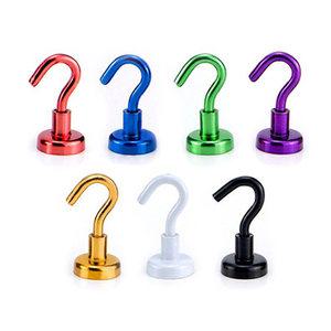 FOB 칼라 고리자석 중 홀더 마스크 걸이 현관문 소품 열쇠 후크 초강력 네오디움