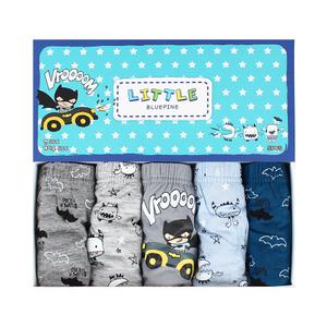 블루핀 남아 삼각 레이온 아동 팬티 5매입 유아 속옷 DKMP3002