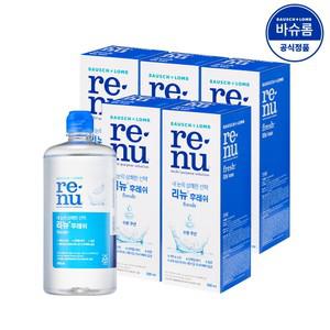 리뉴 후레쉬 500ml x5개 렌즈세척액