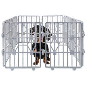 내품애 강아지 울타리 펜스 철장 그레이 12p