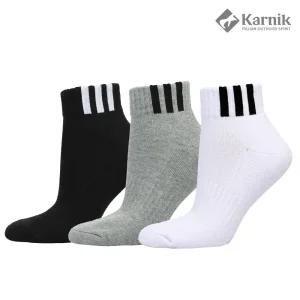 국내제작 이중파일 바닥쿠션 스포츠 등산 삼선 단목 양말 남성용 5족